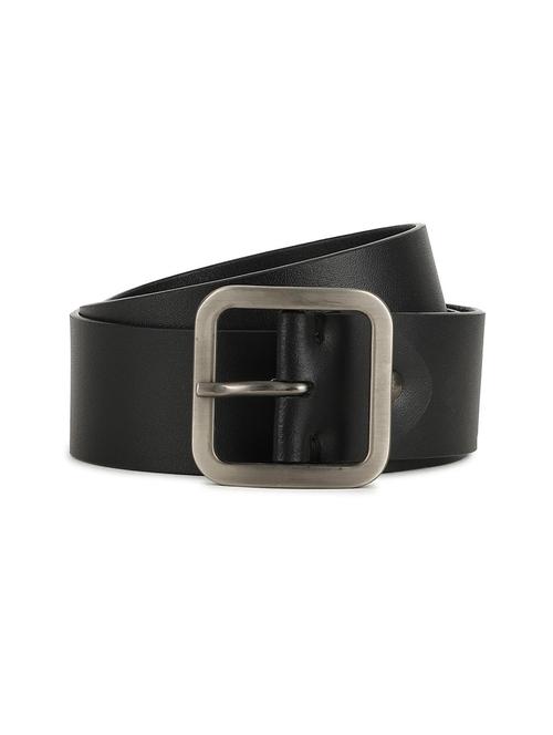 black leather belt - 16835948 - Standard Image - 1