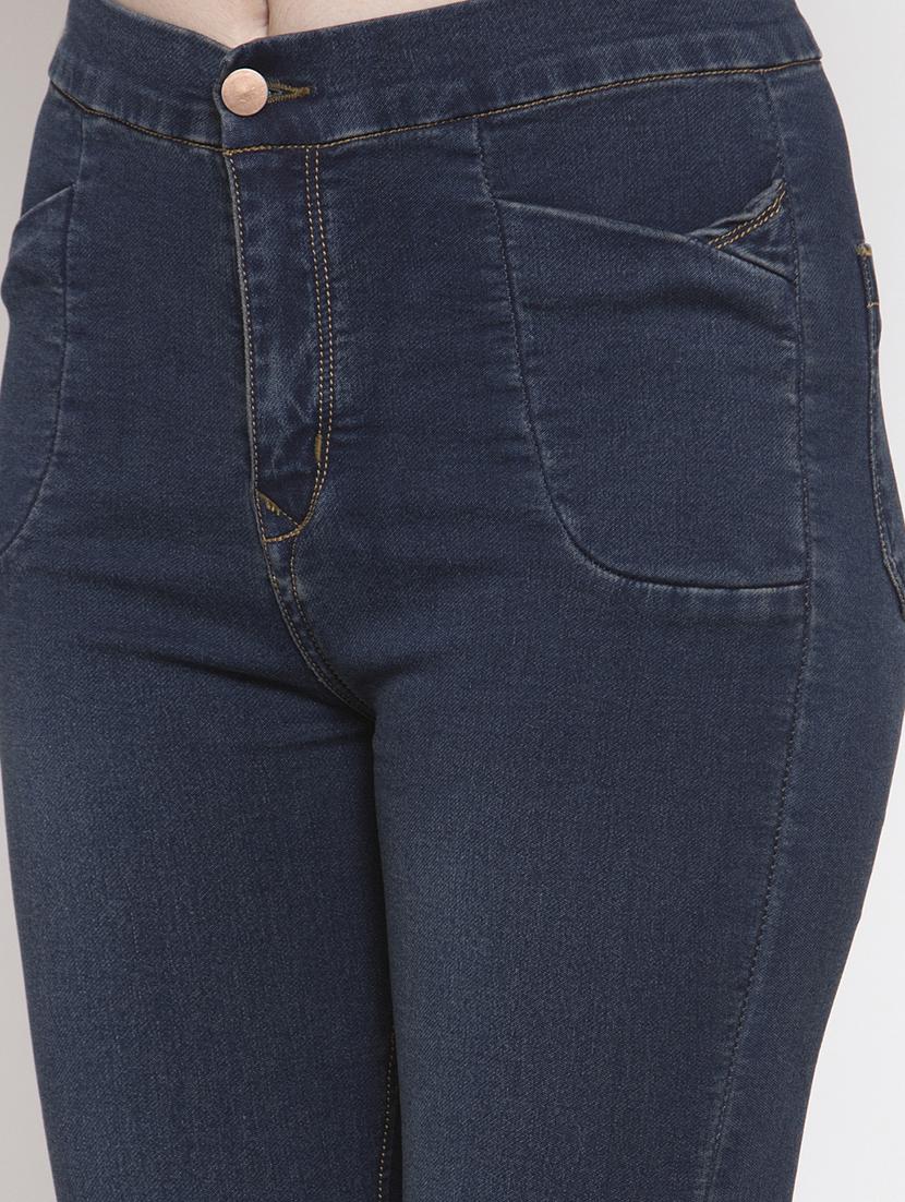 high rise boot cut jeans - 16837894 - Zoom Image - 5