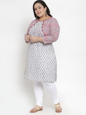 printed layered kurta - 16838081 - Standard Image - 2