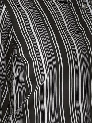 v-neck striped belted dress - 16838319 - Standard Image - 5