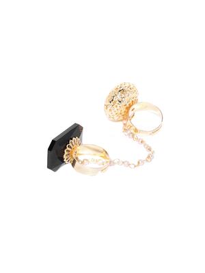black brass finger ring - 16839595 - Standard Image - 2