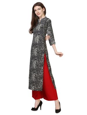 printed kurta palazzo set - 16839910 - Standard Image - 2
