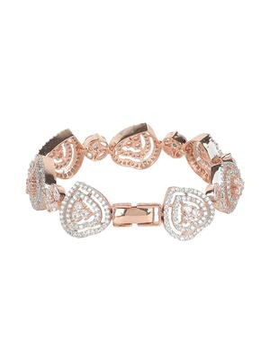 gold brass links bracelet - 16840427 - Standard Image - 2