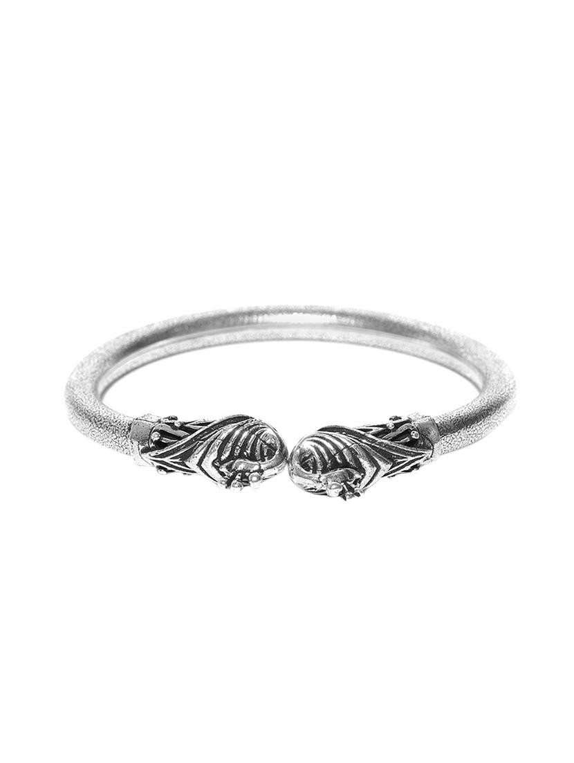 silver brass cuffs bracelet - 16840967 - Zoom Image - 5