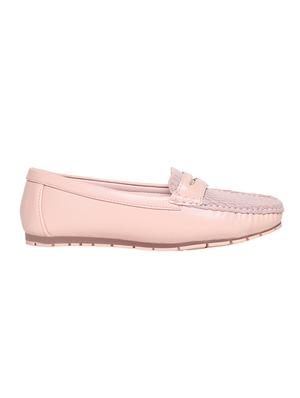 pink slip on loafers - 16841975 - Standard Image - 2
