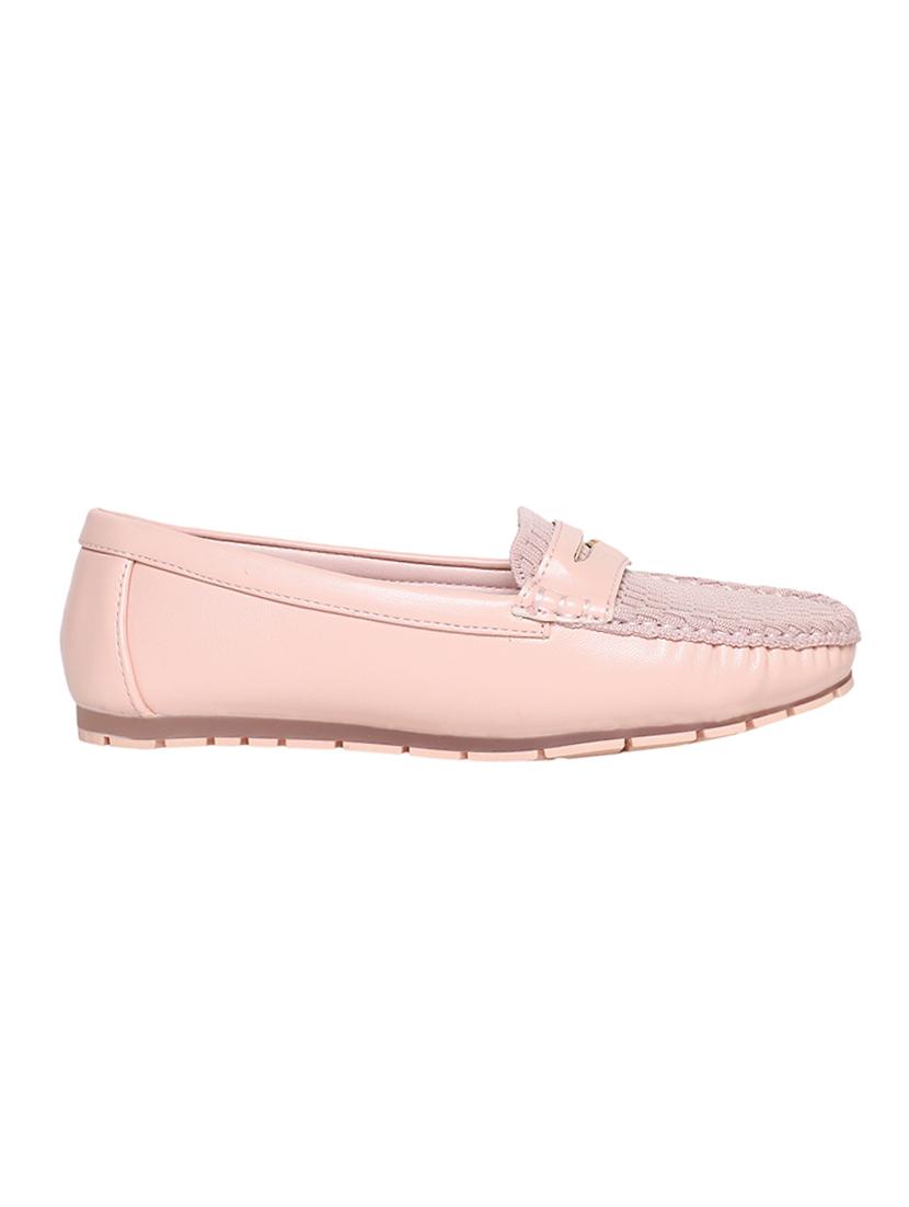 pink slip on loafers - 16841975 - Zoom Image - 2