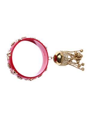 red bangle kaleere set - 16842383 - Standard Image - 2