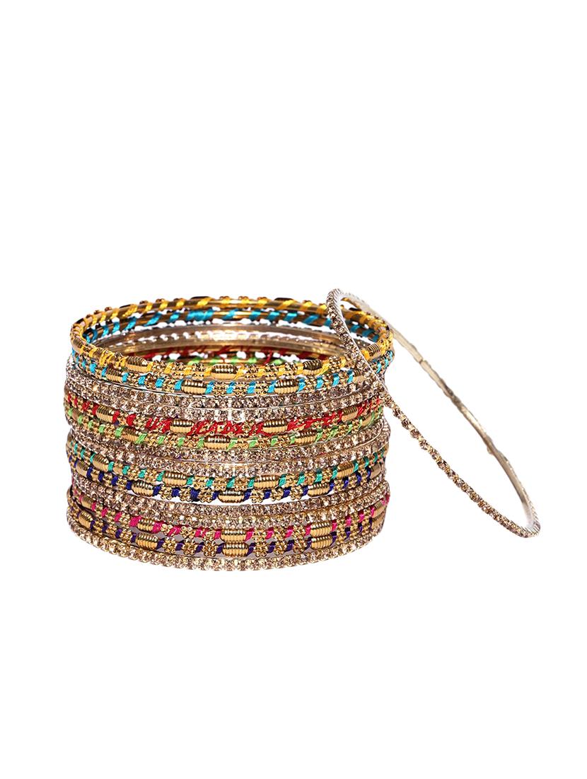 multi colored brass bangle - 16842759 - Zoom Image - 2