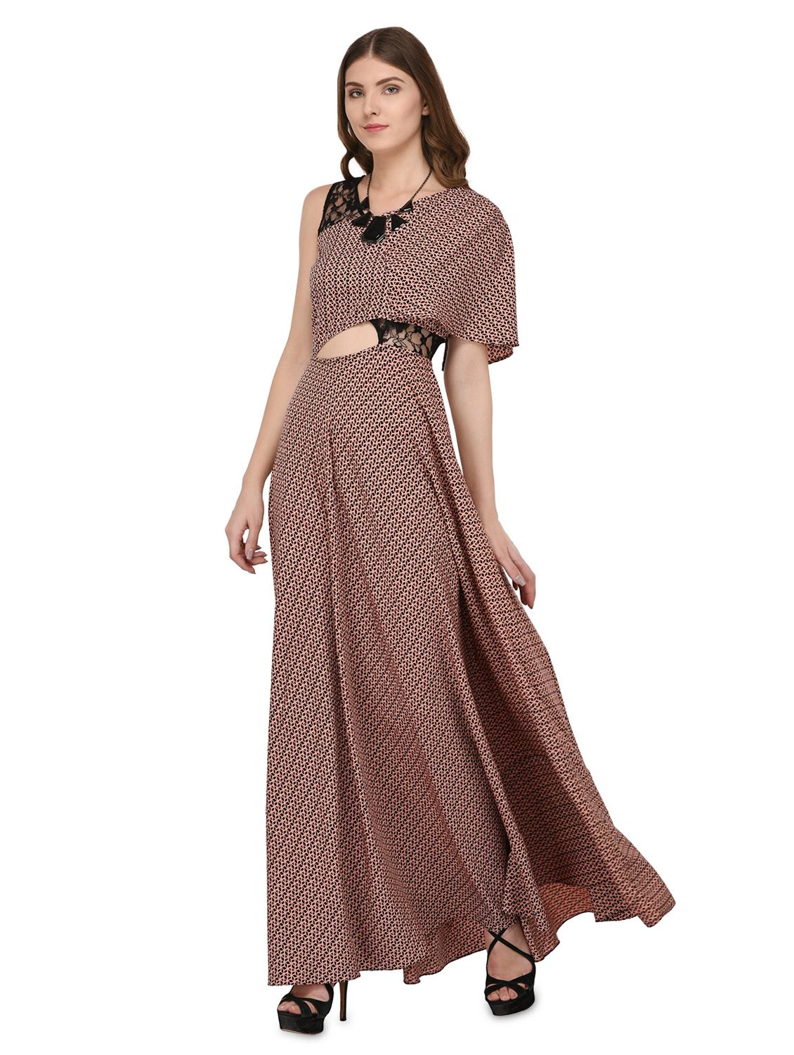cut out detail geometric gown - 16843306 - Zoom Image - 2