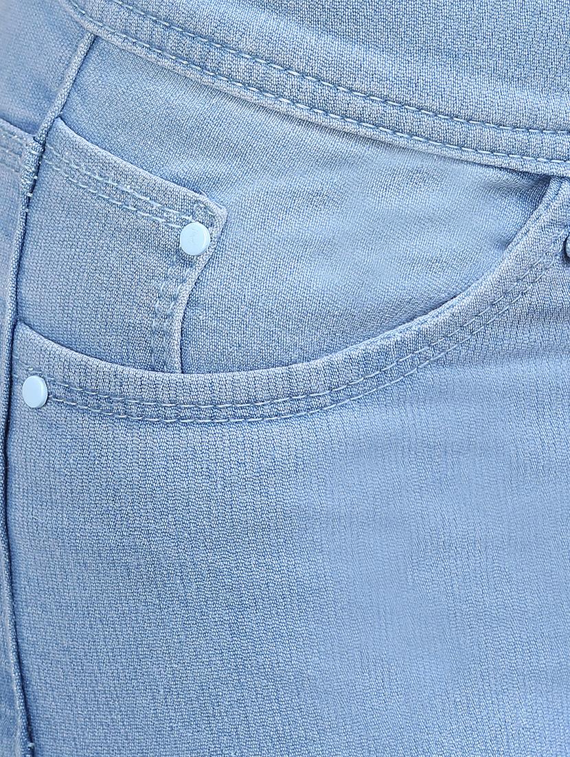 high rise distressed jeans - 16844100 - Zoom Image - 5