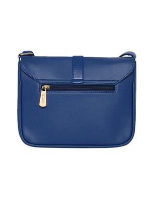 blue leatherette regular sling bag - 16845088 - Standard Image - 2