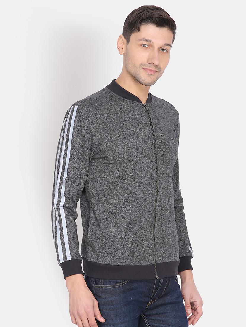 grey taped casual jacket - 16848011 - Zoom Image - 2