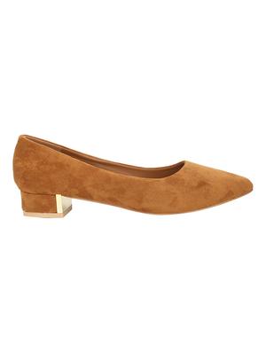 tan slip on pumps - 16848731 - Standard Image - 2