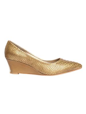 gold slip on wedges - 16848935 - Standard Image - 2