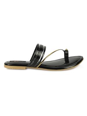 black one toe sandals - 16849066 - Standard Image - 2