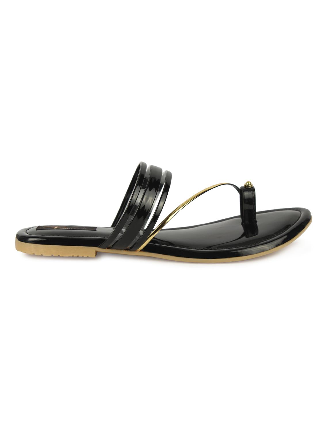 black one toe sandals - 16849066 - Zoom Image - 2