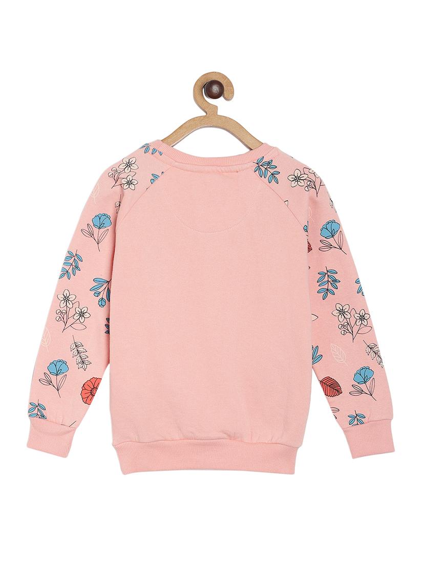 pink cotton sweatshirt - 16850524 - Zoom Image - 2