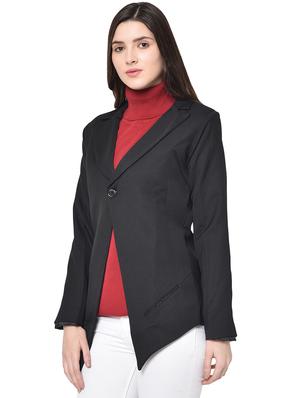 single button solid coat - 16852505 - Standard Image - 2