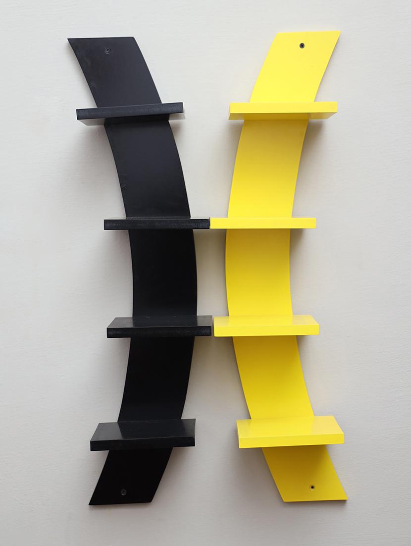 5 tier shape wall shelves (set of 2) - 16856066 - Zoom Image - 2