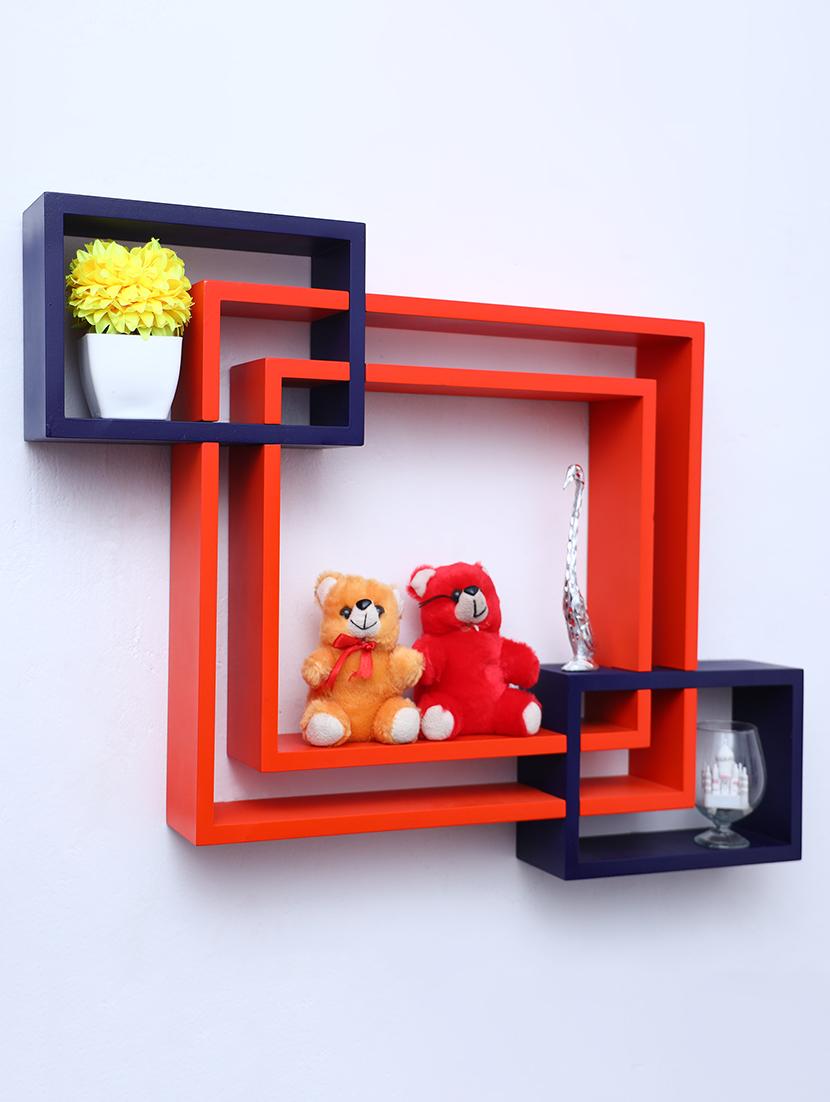 mdf decoretive wall mount storage 4 shelves - 16856301 - Zoom Image - 2