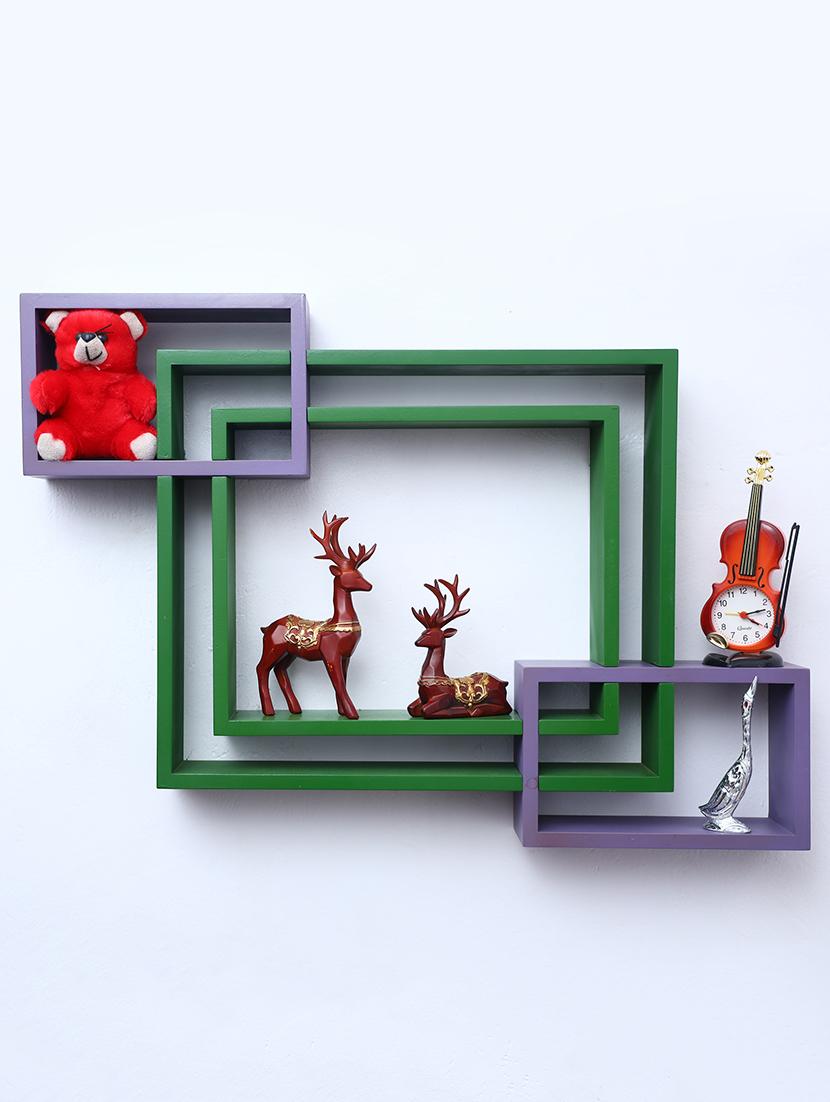 mdf decoretive wall mount storage 4 shelves - 16856308 - Zoom Image - 2