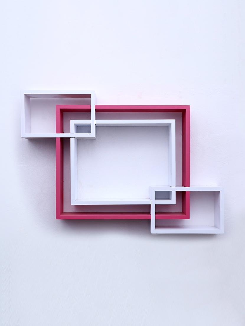 mdf decoretive wall mount storage 4 shelves - 16856351 - Zoom Image - 2