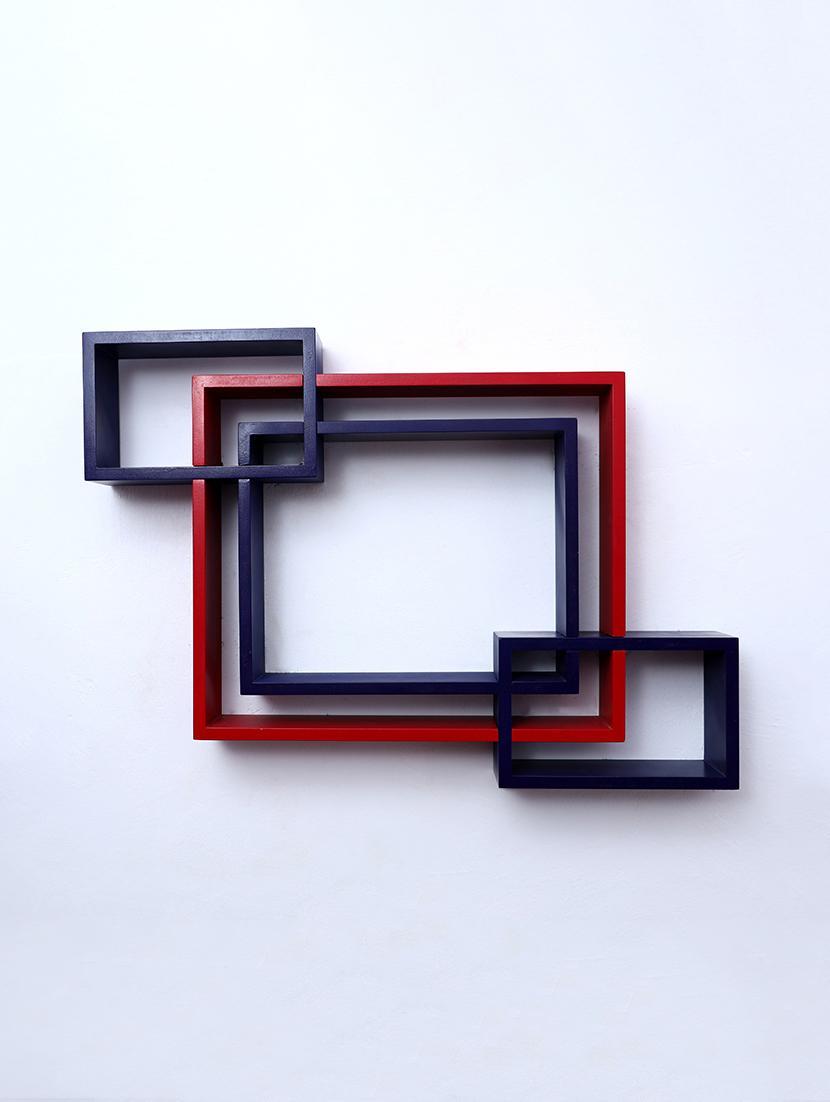 mdf decoretive wall mount storage 4 shelves - 16856353 - Zoom Image - 2
