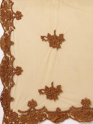 tonal embroidered saree with blouse - 16856971 - Standard Image - 5