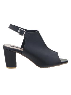 black back strap sandals - 16858200 - Standard Image - 2