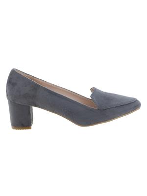 grey slip on pumps - 16858221 - Standard Image - 2