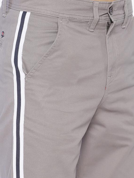 grey side striped bermuda - 16859419 - Zoom Image - 5