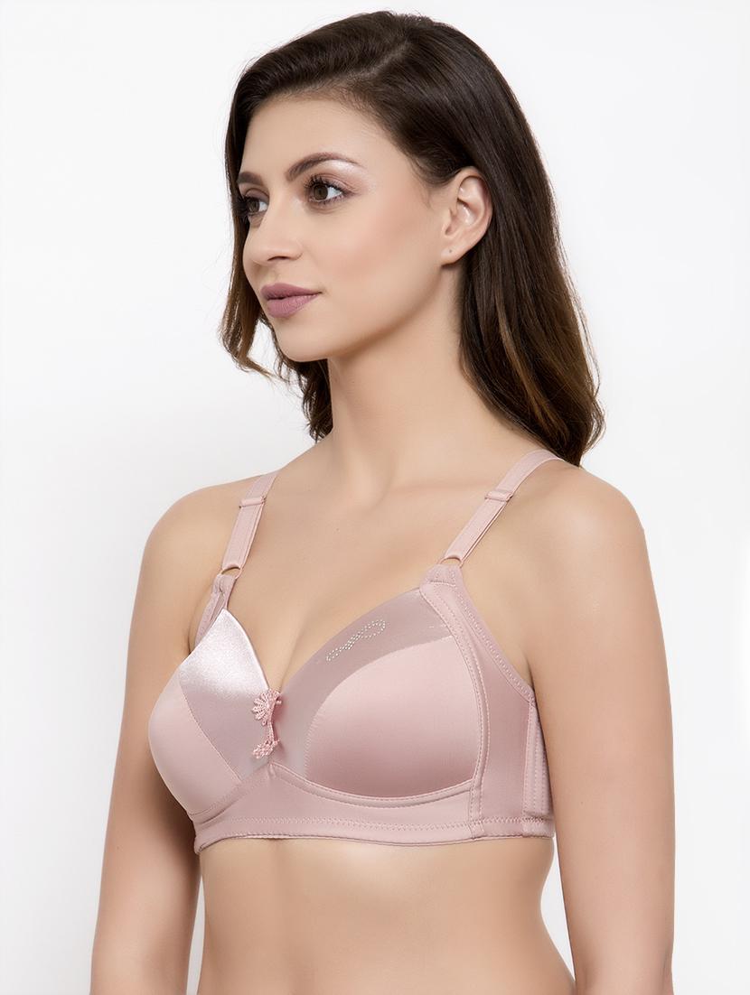 floral patch solid bra - 16860178 - Zoom Image - 2