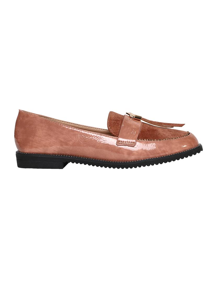 pink slip on loafers - 16861629 - Zoom Image - 2