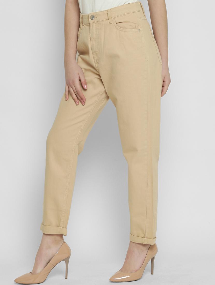 high rise solid jeans - 16862337 - Zoom Image - 2