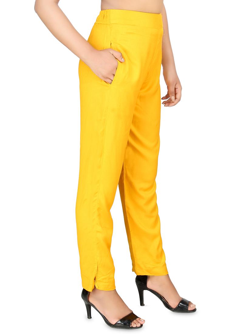 high rise solid trouser - 16864607 - Zoom Image - 2