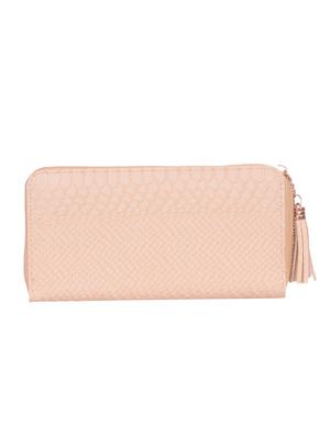 pink leatherette clutch - 16864740 - Standard Image - 2