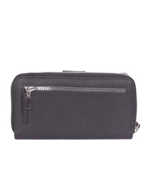 black leatherette clutch - 16864743 - Standard Image - 2