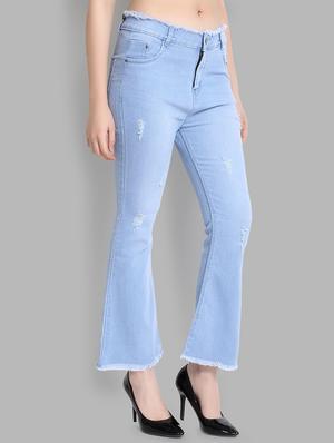mid rise distressed jeans - 16868017 - Standard Image - 2