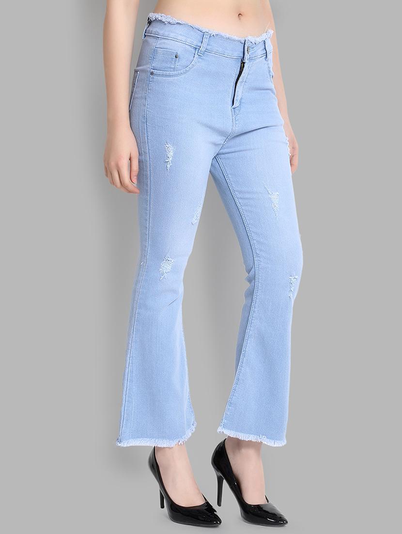 mid rise distressed jeans - 16868017 - Zoom Image - 2