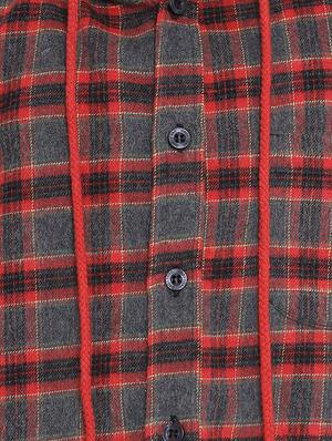 red colored cotton shirt - 16868335 - Standard Image - 5