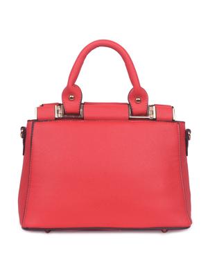 red leatherette (pu) regular handbag - 16869916 - Standard Image - 2