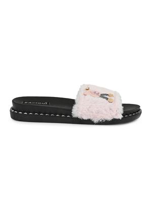 pink slides flip flops - 16871720 - Standard Image - 2