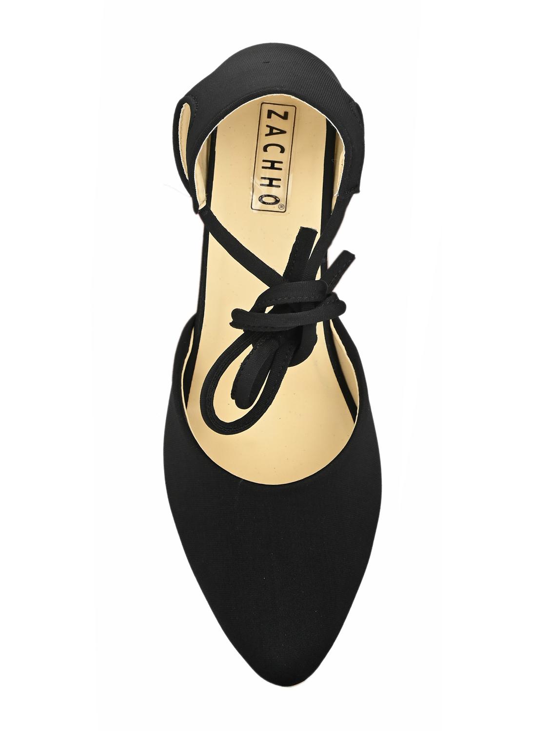 black suede closed back sandals - 16871770 - Zoom Image - 5