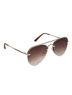 lof gradient aviator men's sunglasses metal body (lens,brown) - 16877640 - Standard Image - 2