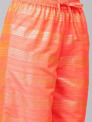 embroidered kurta palazzo set - 16878267 - Standard Image - 5