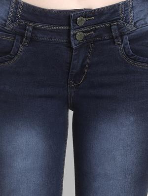 mid rise stone washed jeans - 16878838 - Standard Image - 5