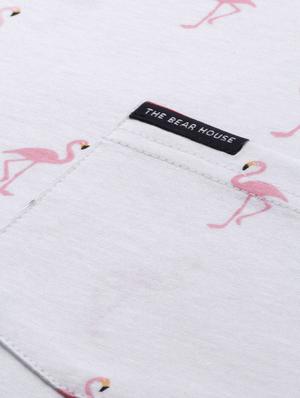 white printed pocket t-shirt - 16881139 - Standard Image - 5