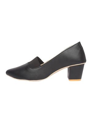 black slip on pumps - 16882251 - Standard Image - 2