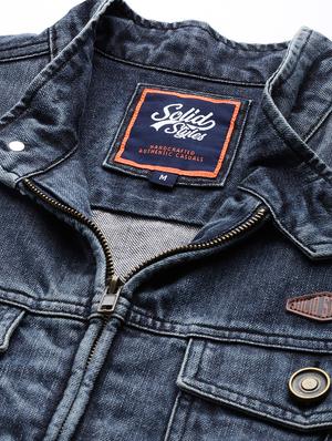 blue washed denim jacket - 16883818 - Standard Image - 5