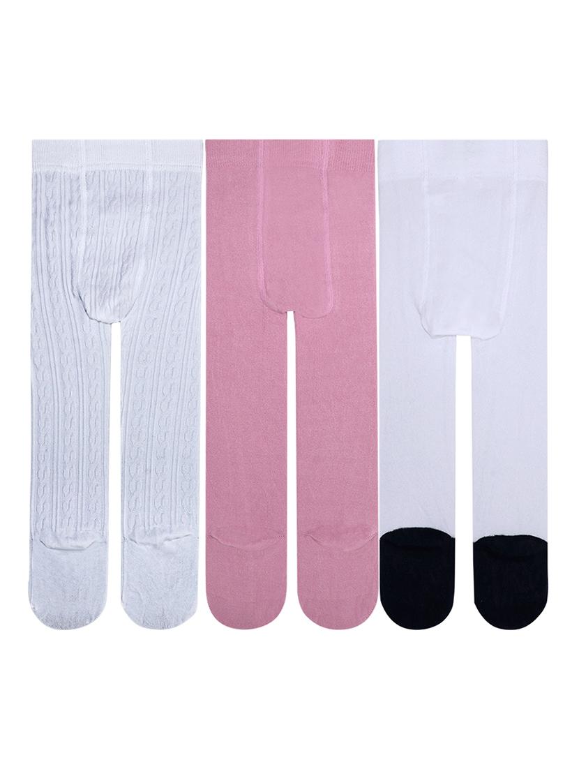 set of 3 cotton blend legging - 16884462 - Zoom Image - 2